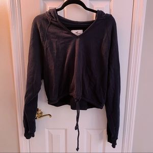 Hollister Cropped Hoodie